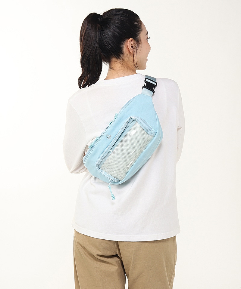 Clear Pocket Body Bag Sweat(クリアポケットボディバッグスウェット(ボディバッグ|ウエストポーチ))