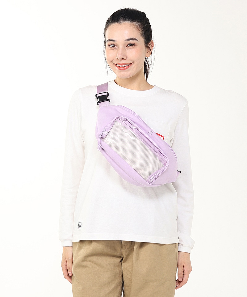 Clear Pocket Body Bag Sweat(クリアポケットボディバッグスウェット(ボディバッグ|ウエストポーチ))