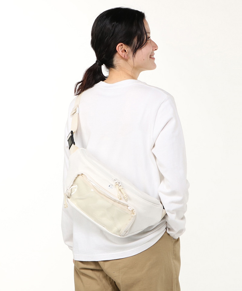 Clear Pocket Body Bag Sweat(クリアポケットボディバッグスウェット（ボディバッグ｜ウエストポーチ）)