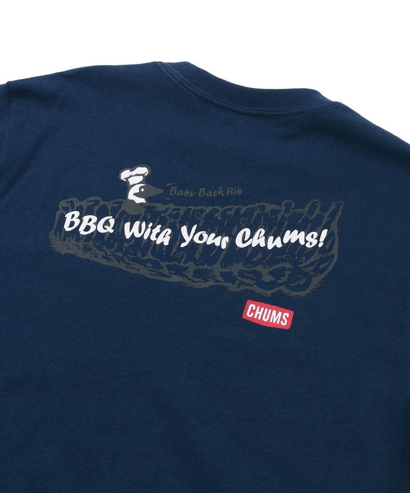 BBQ With Your CHUMS Pocket T-Shirt(バーベキューウィズユアチャムスポケットTシャツ(トップス/Tシャツ))