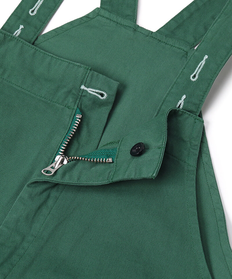 Candy Cliffs Overall/キャンディクリフオーバーオール(オーバーオール｜カバーオール)(M Dark Green):  パンツ｜オールインワンCHUMS(チャムス)|アウトドアファッション公式通販