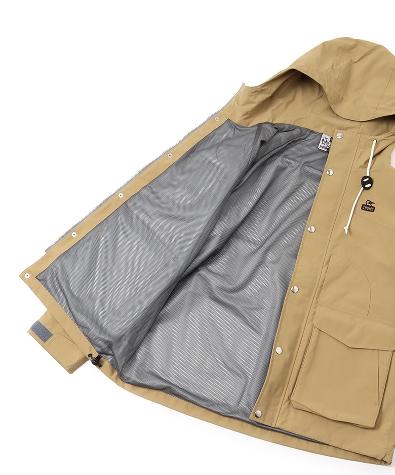 Gore-Tex INFINIUM Camping Parka/ゴアテックスインフィニウムキャンピングパーカー(マウンテンパーカー|防水ジャケット)(M Black Crazy): ジャケット|アウター|CHUMS(チャムス)|アウトドアファッション公式通販 Gore-Tex INFINIUM Camping Parka/ゴアテックスインフィニウムキャンピングパーカー(マウンテンパーカー|防水ジャケット)(M Black Crazy): ジャケット|アウター|CHUMS(チャムス)|アウトドアファッション公式通販
