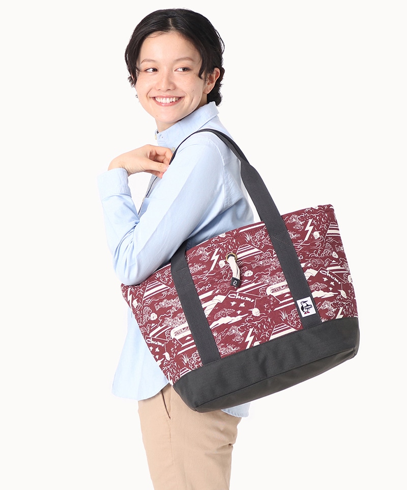 Tote Bag Sweat Nylon トートバッグスウェットナイロン トートバッグ サイズなし Super Chums バッグ Chums チャムス アウトドアファッション公式通販