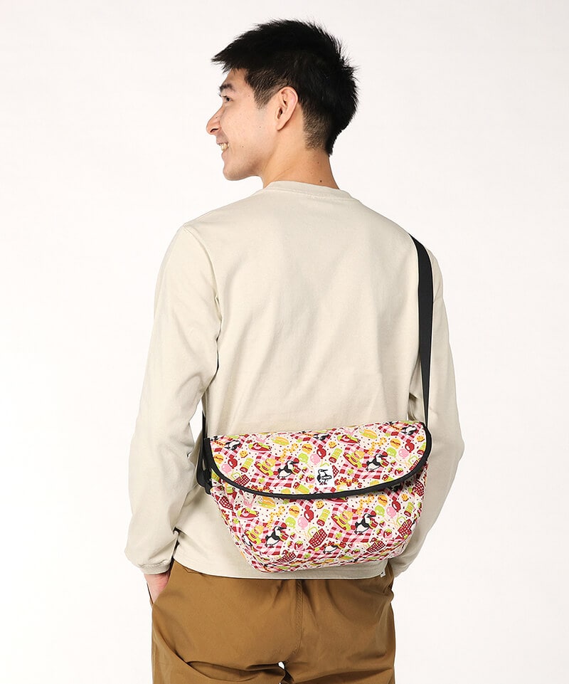 Round Flap Shoulder Bag Sweat/ラウンドフラップショルダーバッグ 