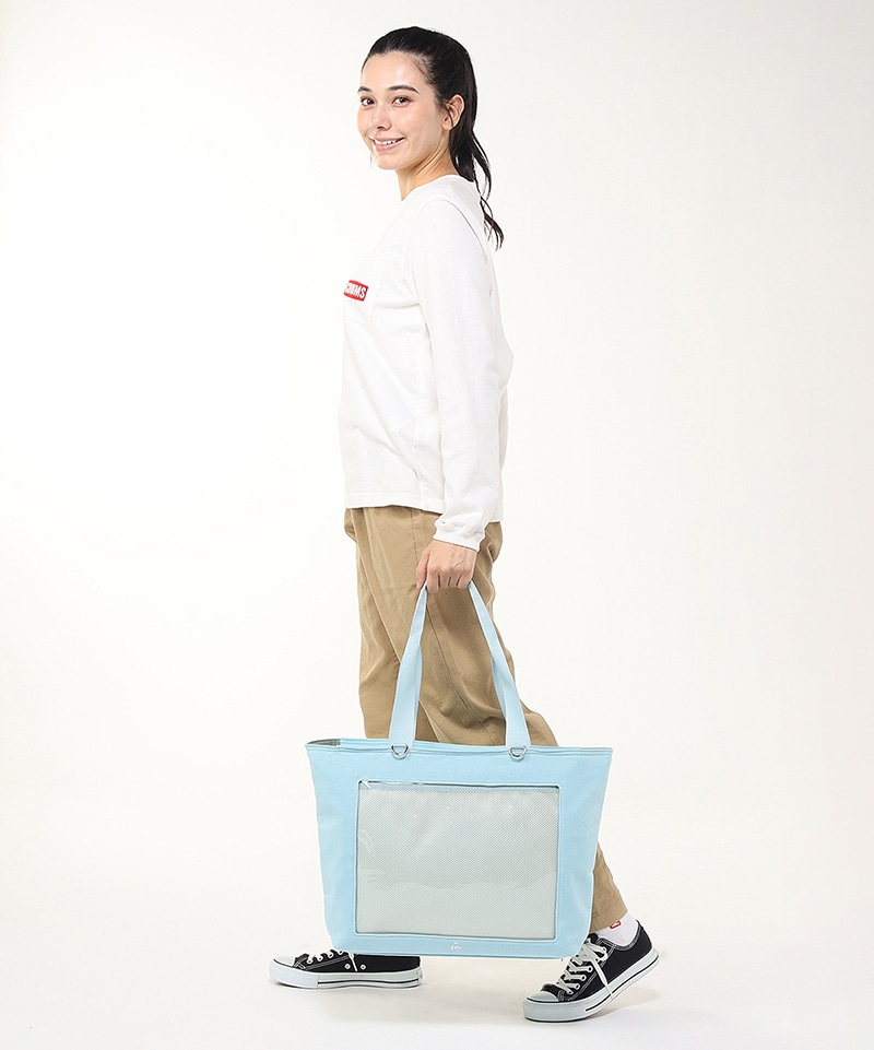Clear Pocket Tote Bag Sweat(クリアポケットトートバッグスウェット(トートバッグ))