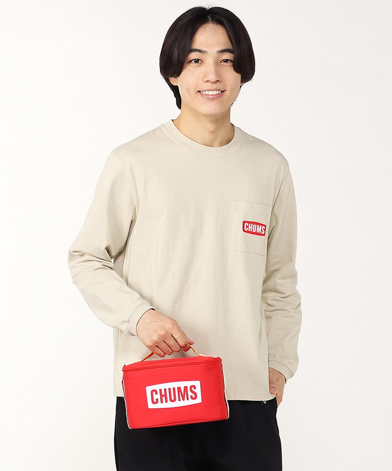 CHUMS(チャムス) Logo Long Shoulder Tool Case Red CH60-3048 テント小物収納バッグ ...