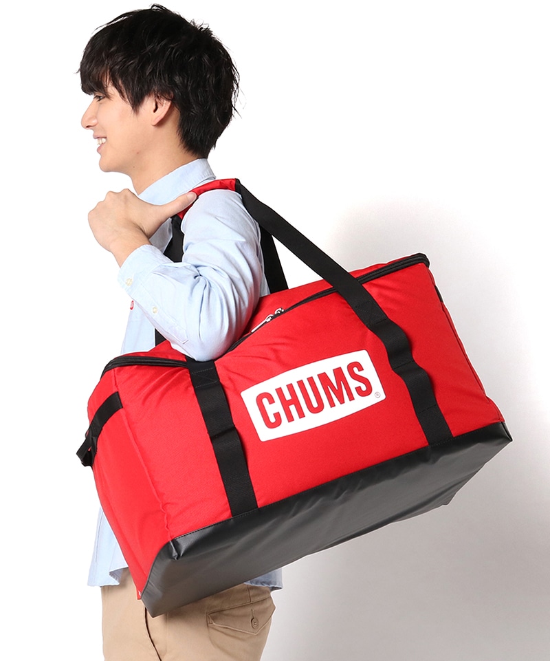 CHUMS Logo Foldable Box M/チャムスロゴフォーダブルボックスM(キャンプグッズ|収納ケース)