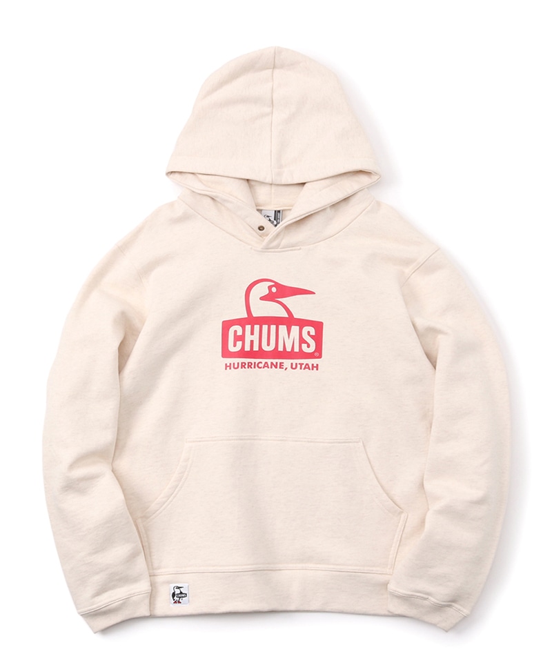 Booby Face Pullover Parka ブービーフェイスプルオーバーパーカー トップス スウェット M H Gray X Navy トップス Chums チャムス アウトドアファッション公式通販