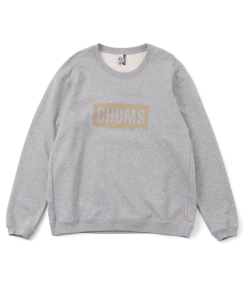 Logan Chums Logo Crew Top ローガンチャムスロゴクルートップ トップス スウェット M Beige トップス Chums チャムス アウトドアファッション公式通販