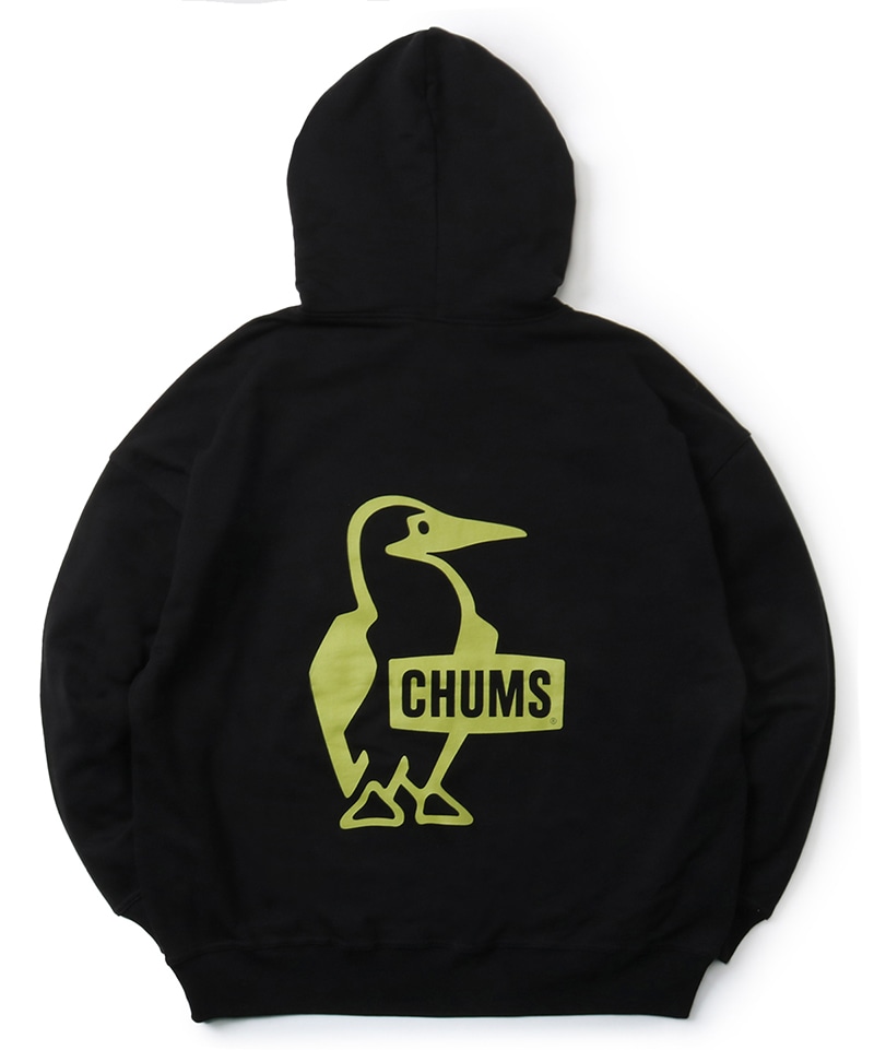 【トアップ】 CHUMS/チャムス オーバーサイズ ブービーパーカー/裏起毛 ワンポイント プリントロゴフーディ/プルオーバーパーカー