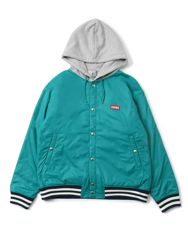 CHUMS Logo Stadium Hoodie/チャムスロゴスタジアムフーディ（ジャケット/アウター）(M Navy): ジャケット｜アウター| CHUMS(チャムス)|アウトドアファッション公式通販