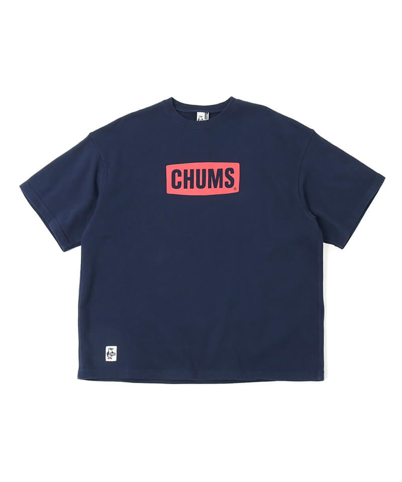Oversized S/S CHUMS Logo Crew Top LP(オーバーサイズドショートスリーブチャムスロゴクルートップループパイル(トップス/スウェット))