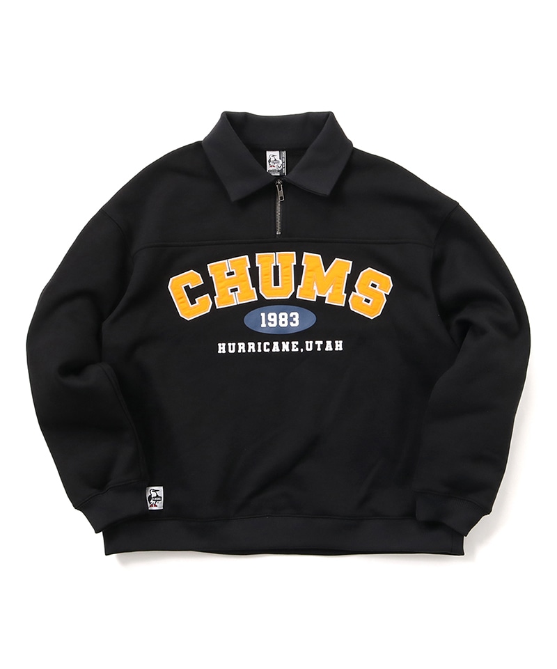 Myton CHUMS College Half Zip Sweat(マイトンチャムスカレッジハーフジップスウェット(パーカー｜スウェット))