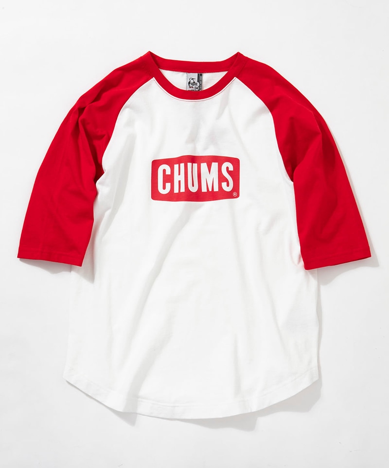 Chums Logo 1 2 Sleeve T Shirt チャムスロゴ1 2スリーブtシャツ トップス Tシャツ M Red トップス Chums チャムス アウトドアファッション公式通販 Chums Logo 1 2 Sleeve T Shirt チャムスロゴ1 2スリーブtシャツ トップス Tシャツ M Red トップス Chums チャムス アウトドアファッション公式通販