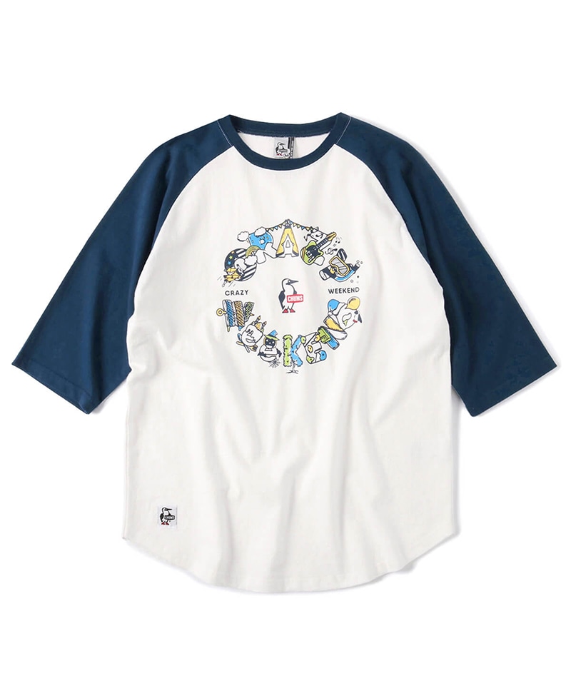 Crazy Weekend 3/4 T-Shirt(クレイジーウィークエンド3/4Tシャツ(トップス/Tシャツ))
