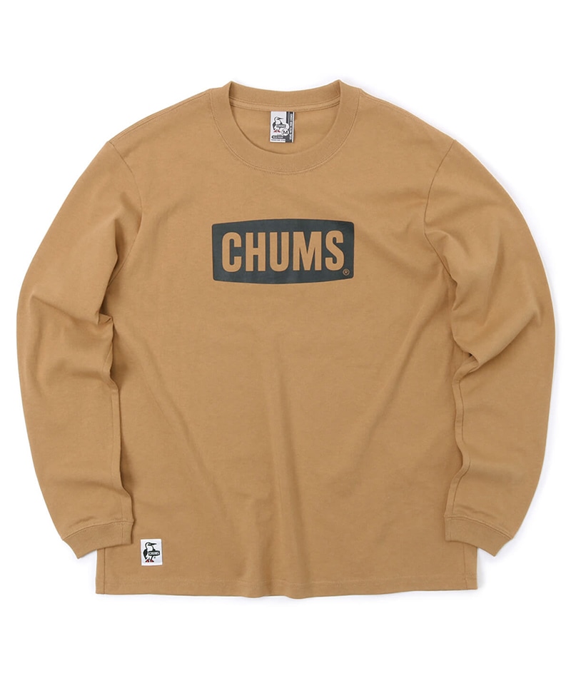 Chums Logo L S T Shirt チャムスロゴロングスリーブtシャツ ロンt ロングtシャツ M Crazy トップス Chums チャムス アウトドアファッション公式通販