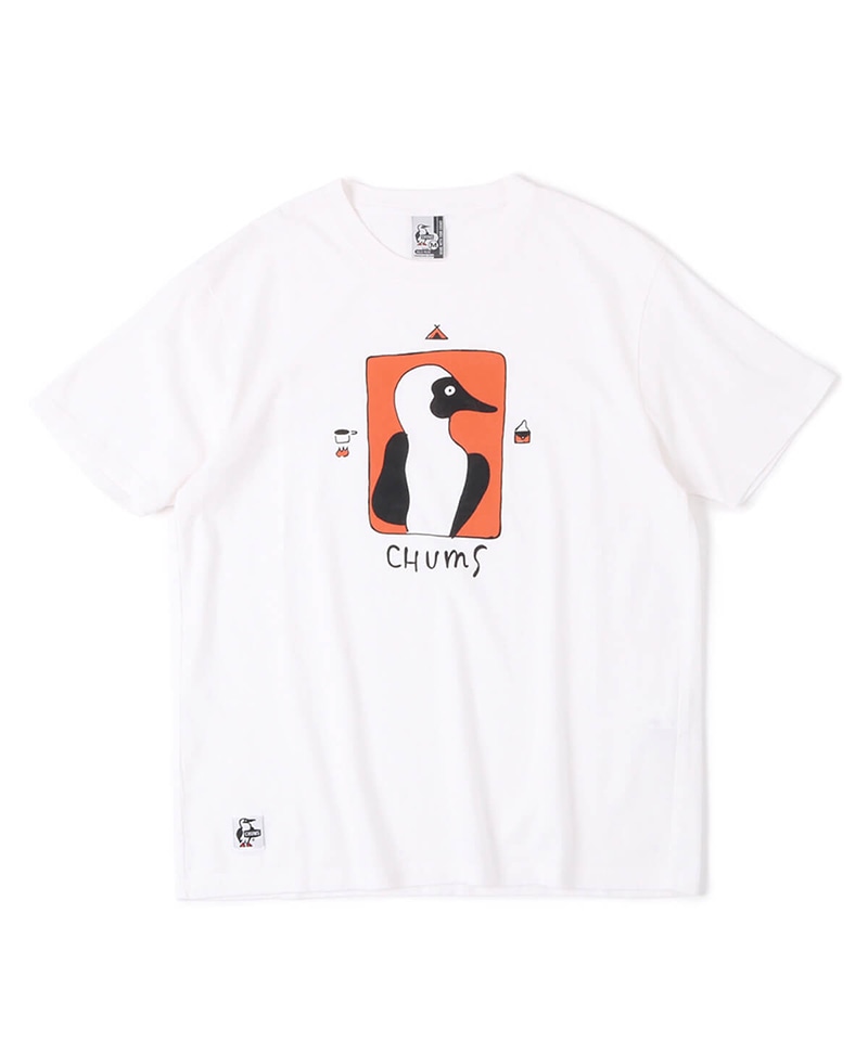 Booby Camp T Shirt ブービーキャンプtシャツ トップス Tシャツ M Natural トップス Chums チャムス アウトドアファッション公式通販