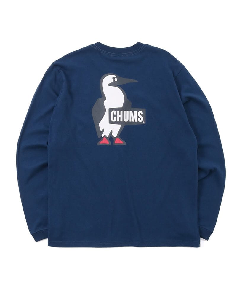 Booby Logo L/S T-Shirt/ブービーロゴロングスリーブTシャツ(ロンT/ロングTシャツ)(M Purple): トップス|CHUMS( チャムス)|アウトドアファッション公式通販