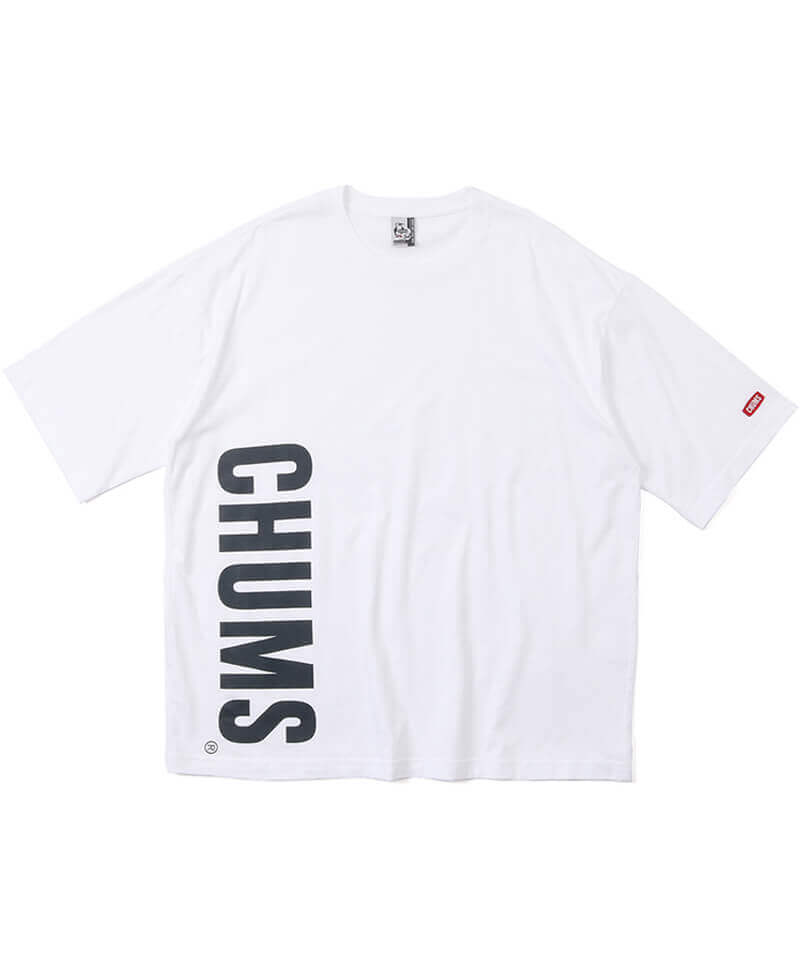 White | オーバーサイズビッグチャムスTシャツ