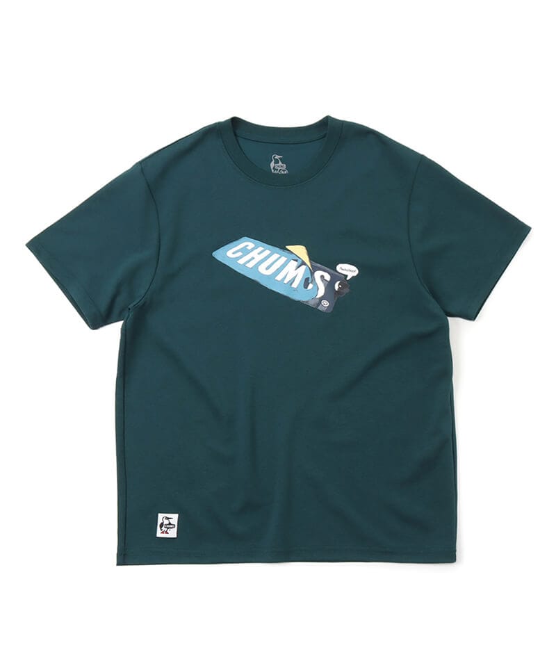 Sticker CHUMS T-Shirt(ステッカーチャムスTシャツ(トップス/Tシャツ))