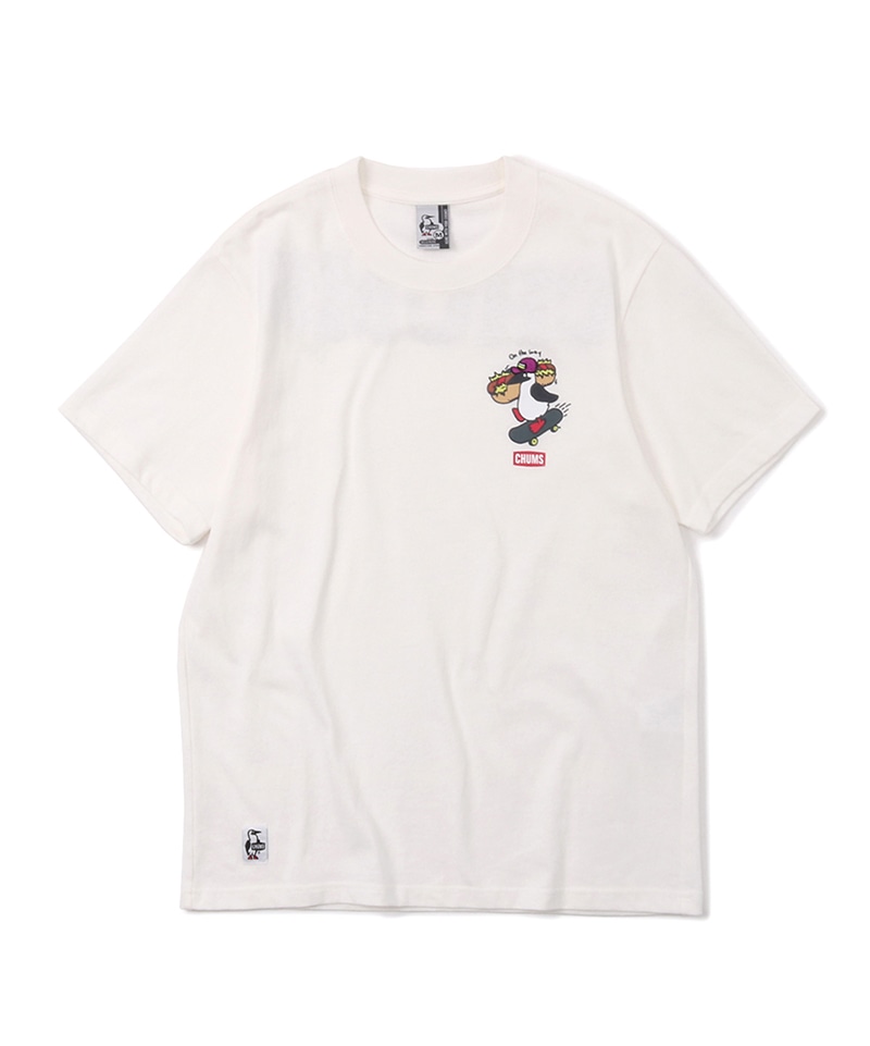 Chums Delivery T Shirt チャムスデリバリーtシャツ トップス Tシャツ M Teal Blue トップス Chums チャムス アウトドアファッション公式通販