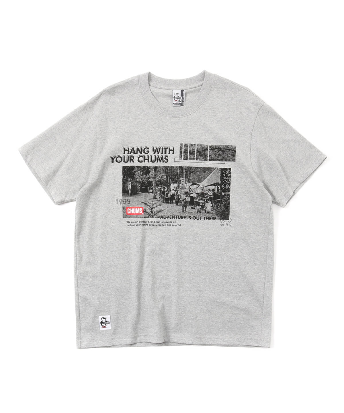 Adventure Is Out There T Shirt アドベンチャーイズアウトゼアtシャツ トップス Tシャツ M H Gray トップス Chums チャムス アウトドアファッション公式通販 Adventure Is Out There T Shirt アドベンチャーイズアウトゼアtシャツ トップス Tシャツ M H Gray トップス Chums チャムス アウトドアファッション公式通販
