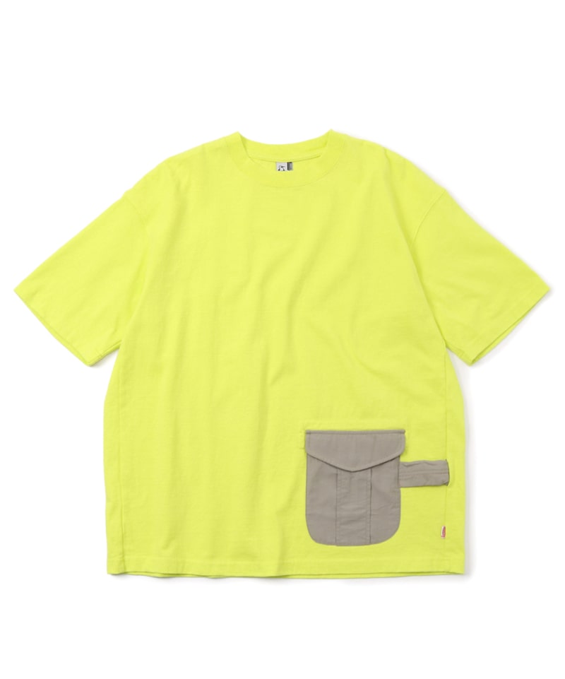 Lime |ヘビーウエイトユーティリティポケットTシャツ