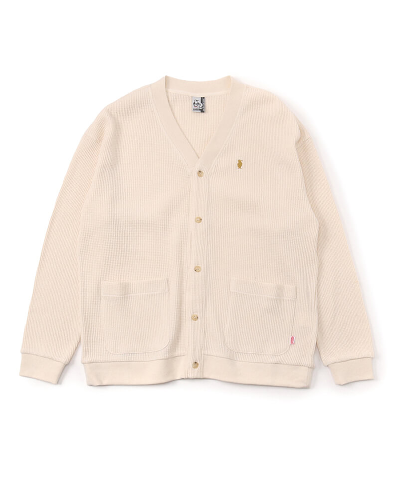 White |ワッフルカーディガン