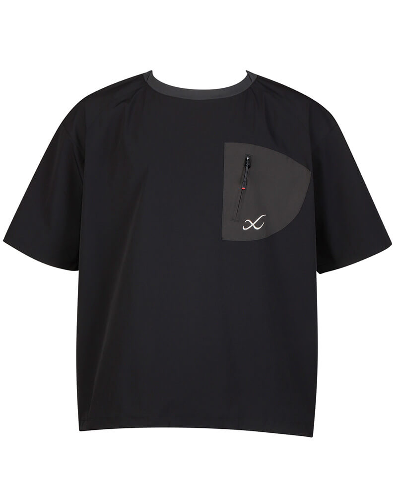 Black |チャムス x CW-X エアトレイルTシャツ	