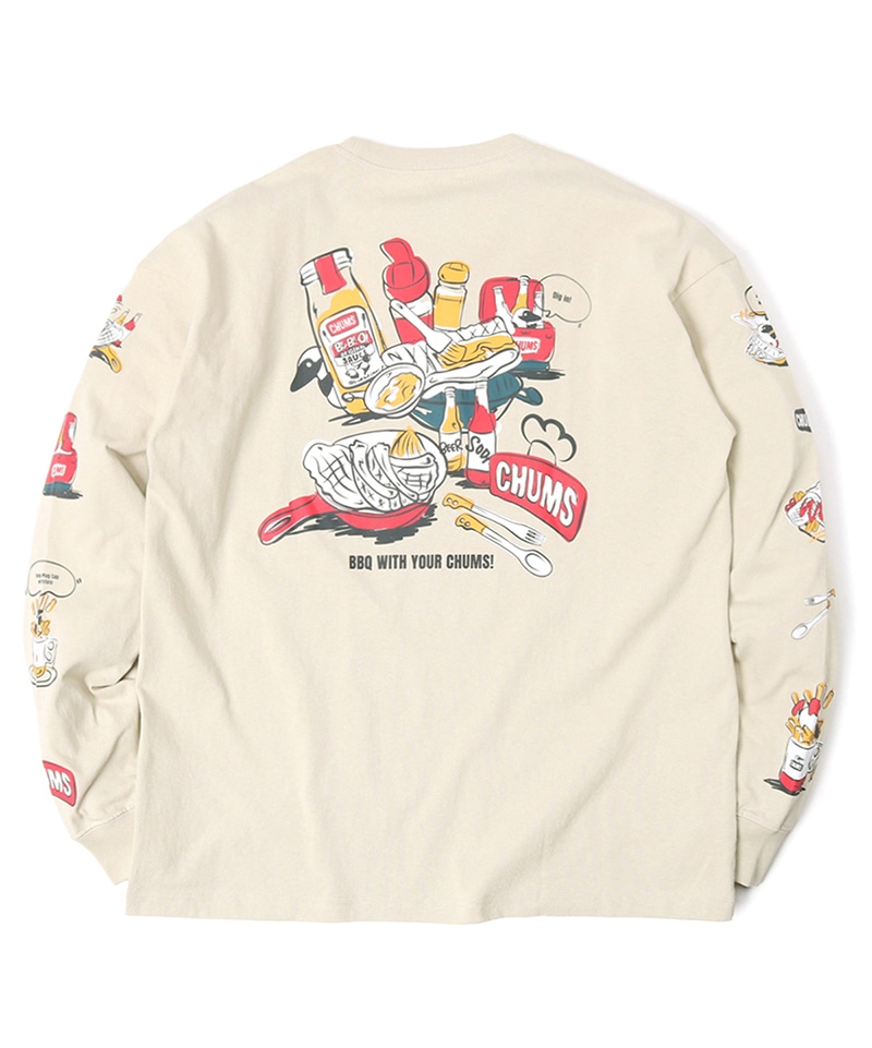 Oversized BBQ Spice L/S T-Shirt(オーバーサイズドバーベキュースパイスロングスリーブTシャツ(ロンT/ロングTシャツ))