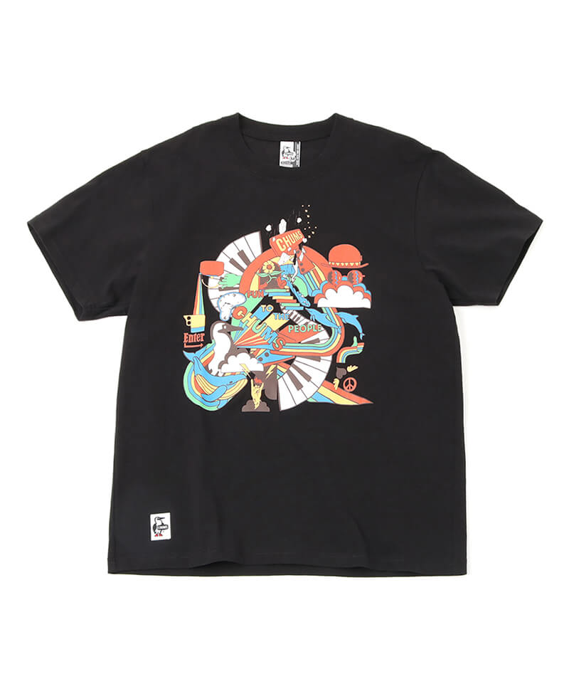 CHUMS Rainbow Islands T-Shirt(チャムスレインボーアイランドTシャツ(トップス/Tシャツ))