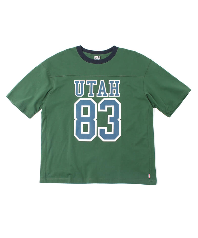 Oversized CHUMS Play Football T-Shirt(オーバーサイズドチャムスプレイフットボールTシャツ(トップス/Tシャツ))