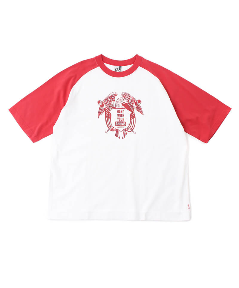 Oversized Chumley Crue Ragran T-Shirt(オーバーサイズドチャムリークルーラグランTシャツ(トップス/Tシャツ))
