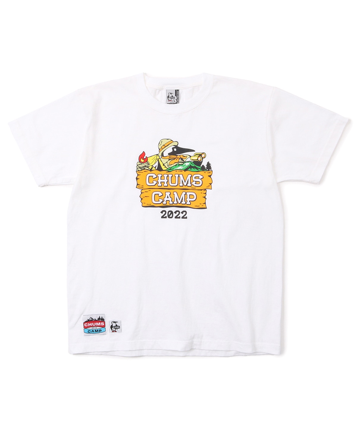CHUMS CAMP 2022 T-Shirt(【限定】チャムスキャンプ2022Tシャツ(トップス/Tシャツ))