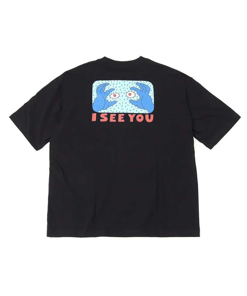 SAYORI WADA Oversized I SEE YOU T-Shirt