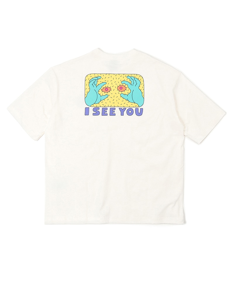 SAYORI WADA Oversized I SEE YOU T-Shirt