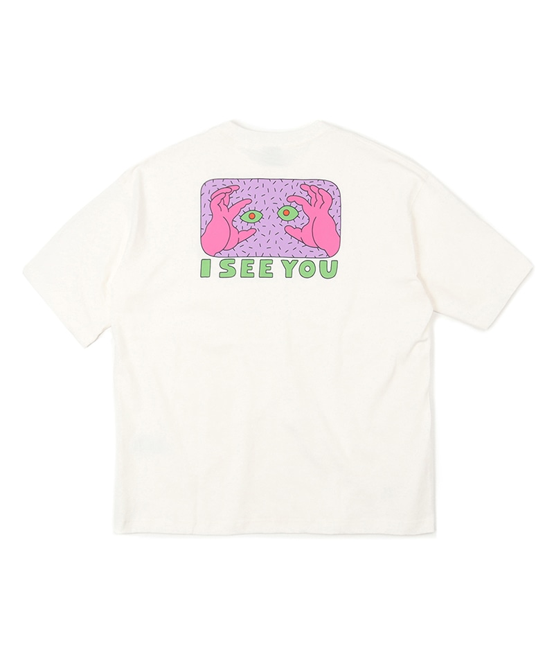 SAYORI WADA Oversized I SEE YOU T-Shirt