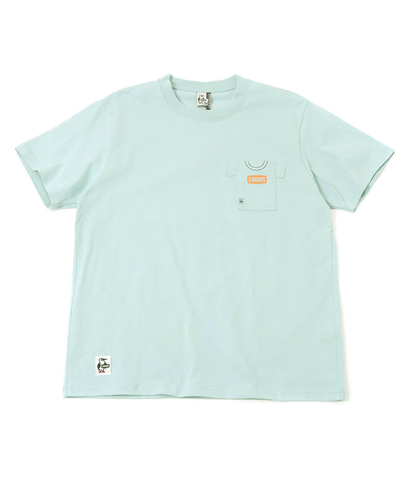 CHUMS Logo T-Shirt Pocket T-Shirt/【限定】チャムスロゴTシャツ ...