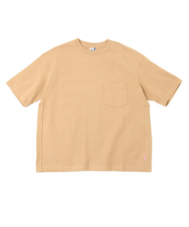 Flame Retardant Flap Pocket T-Shirt/フレイムリターダントフラップポケットTシャツ(トップス/Tシャツ)(M  Beige): トップスCHUMS(チャムス)|アウトドアファッション公式通販