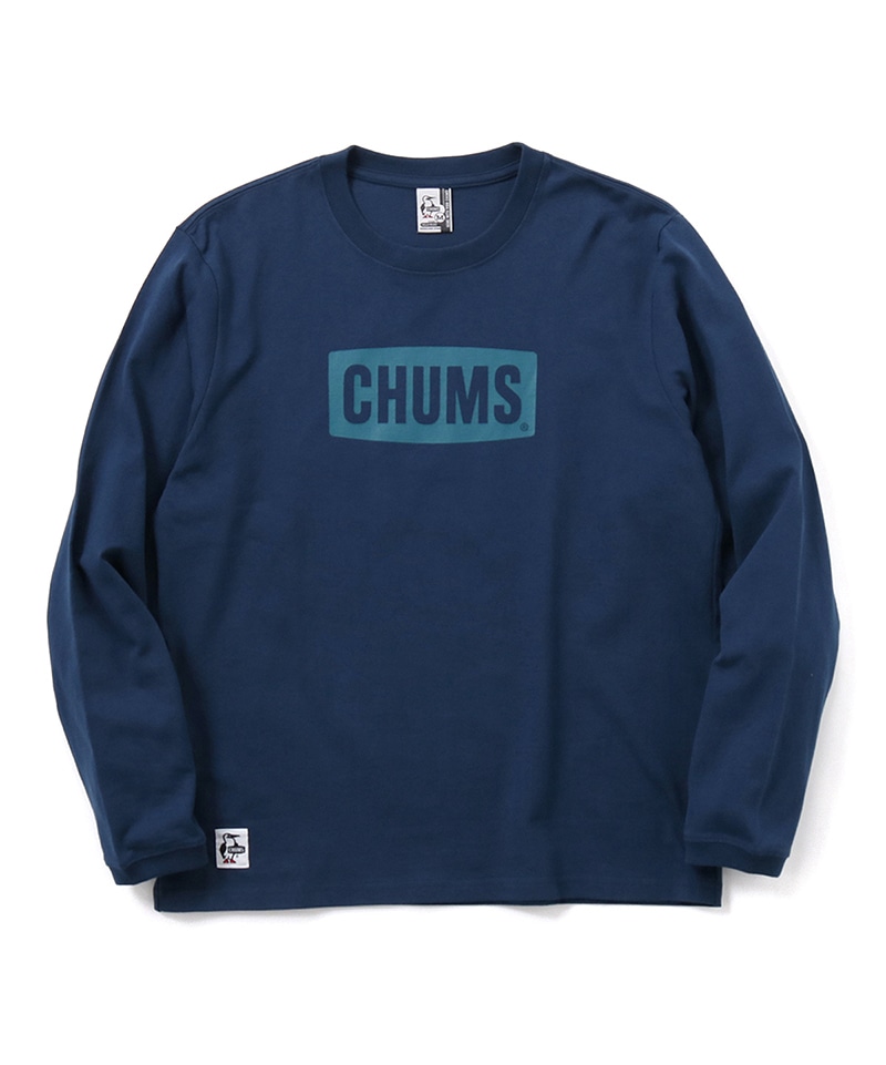 CHUMS Logo Brushed L/S T-Shirt(チャムスロゴブラッシュドロングスリーブTシャツ(ロンT/ロングTシャツ))