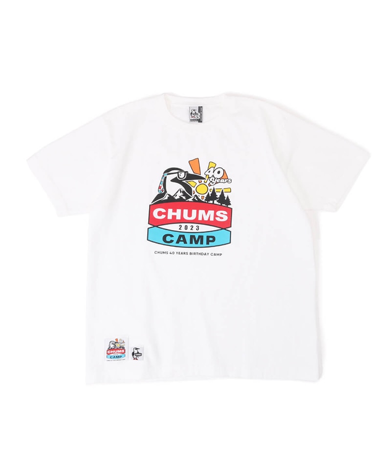 CHUMS CAMP 2023 LOGO T-Shirt(【限定】チャムスキャンプ2023ロゴTシャツ(トップス/半袖Tシャツ))