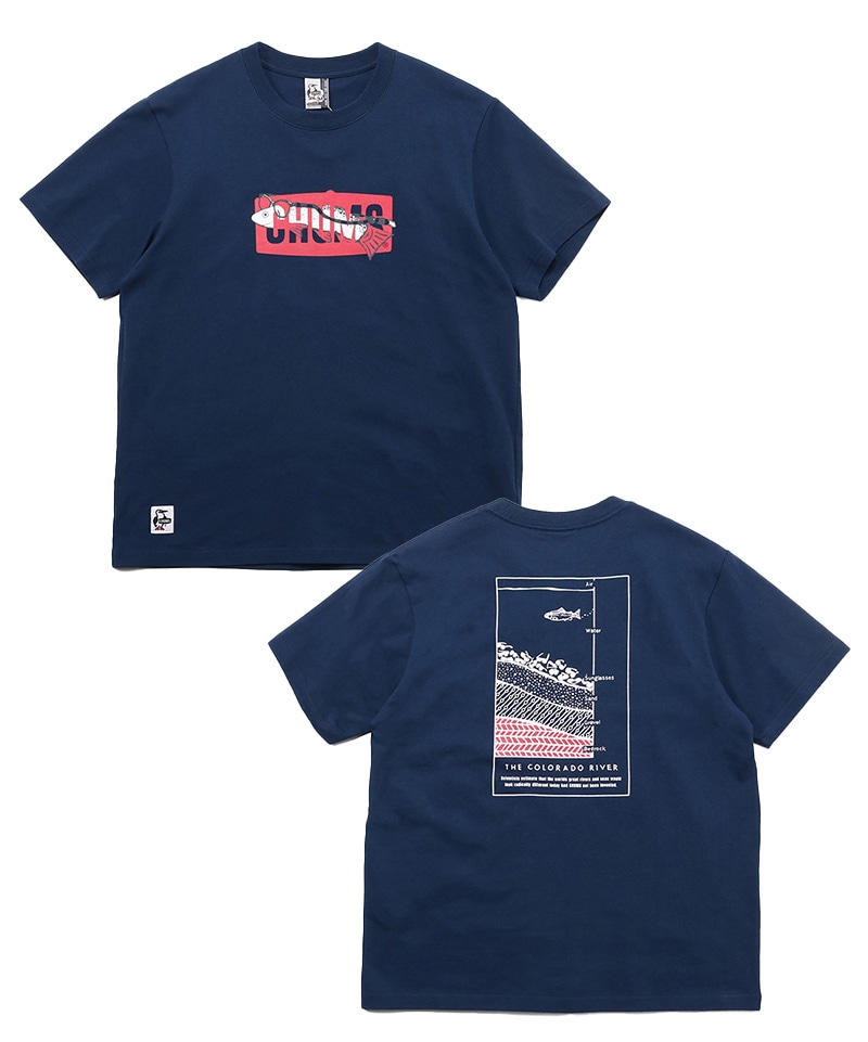 CHUMS Clean River T-Shirt(チャムスクリーンリバーTシャツ(トップス/Tシャツ))