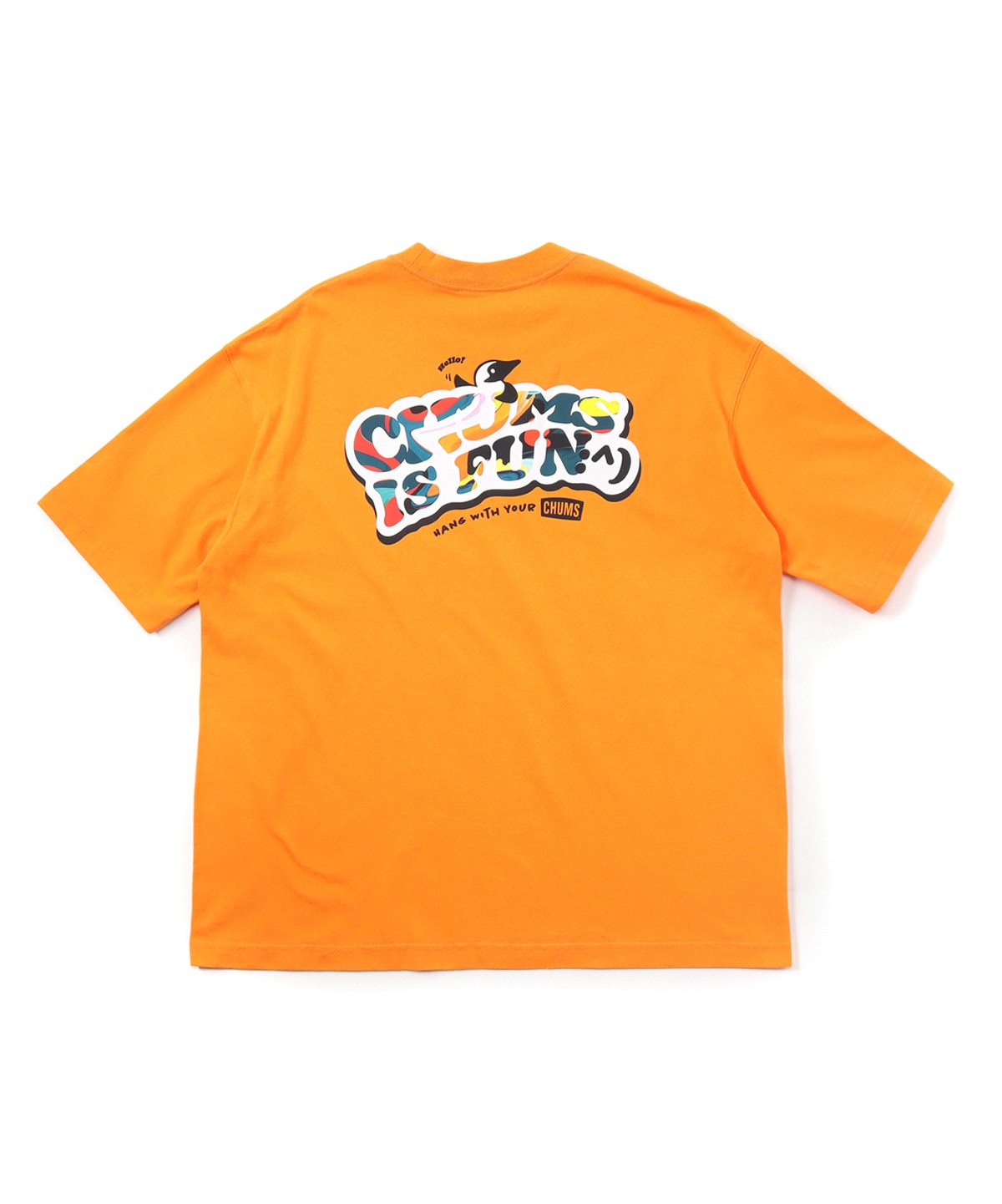Oversized CHUMS IS FUN T-Shirt/オーバーサイズドチャムスイズファンT