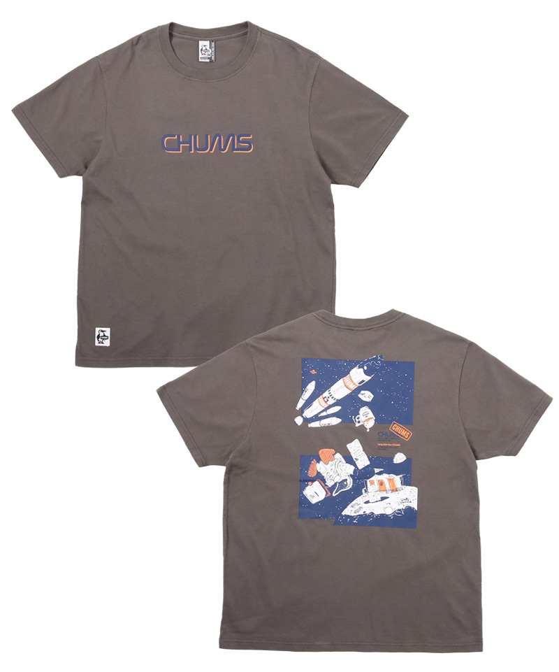 CHUMS Moon Camp Site T-Shirt(チャムスムーンキャンプサイトTシャツ(トップス/Tシャツ))