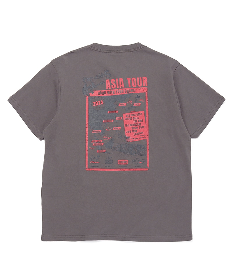 CHUMS Asia Tour T-Shirt(チャムスアジアツアーTシャツ(トップス/Tシャツ))