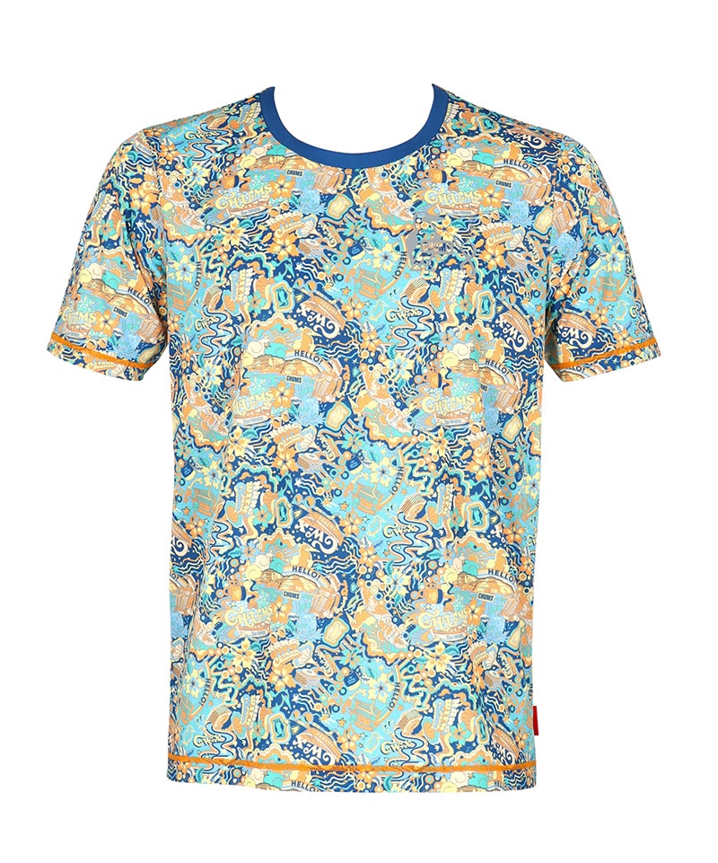 CHUMS x CW-X Mens T-Shirt(チャムス x CW-XメンズTシャツ(トップス｜Tシャツ))