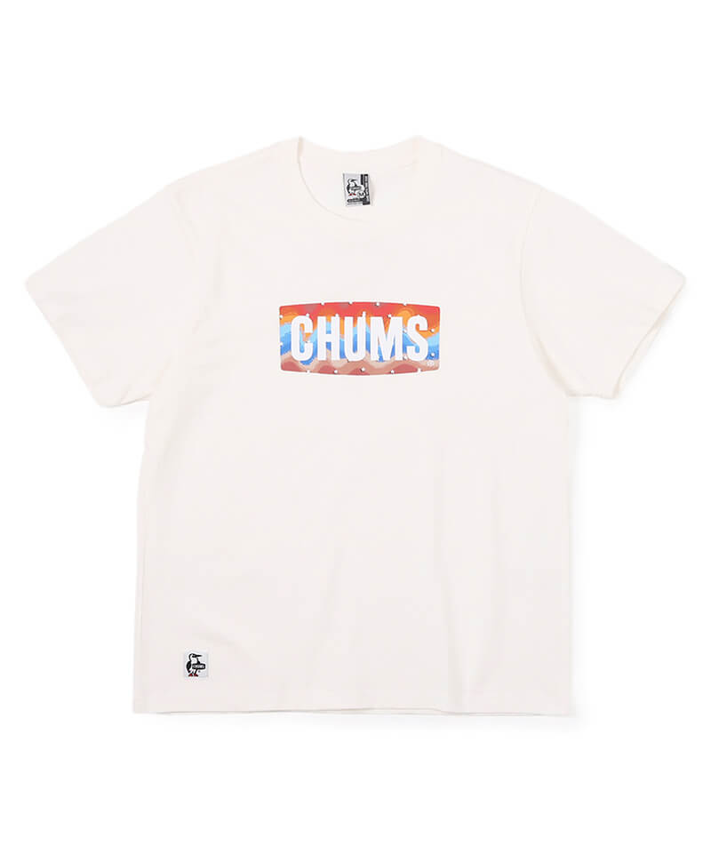 CHUMS Logo Stars and Stripes T-Shirt(チャムスロゴスターズアンドストライプTシャツ(トップス/半袖Tシャツ))