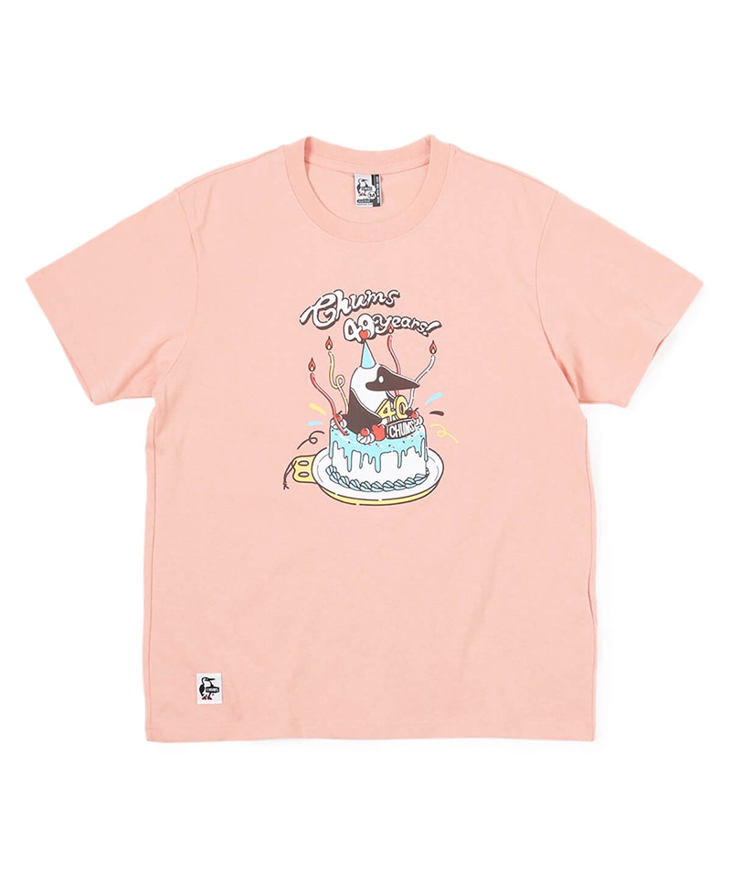 CHUMS 40 Years Cake T-Shirt(チャムス40イヤーズケーキTシャツ(トップス/半袖Tシャツ))