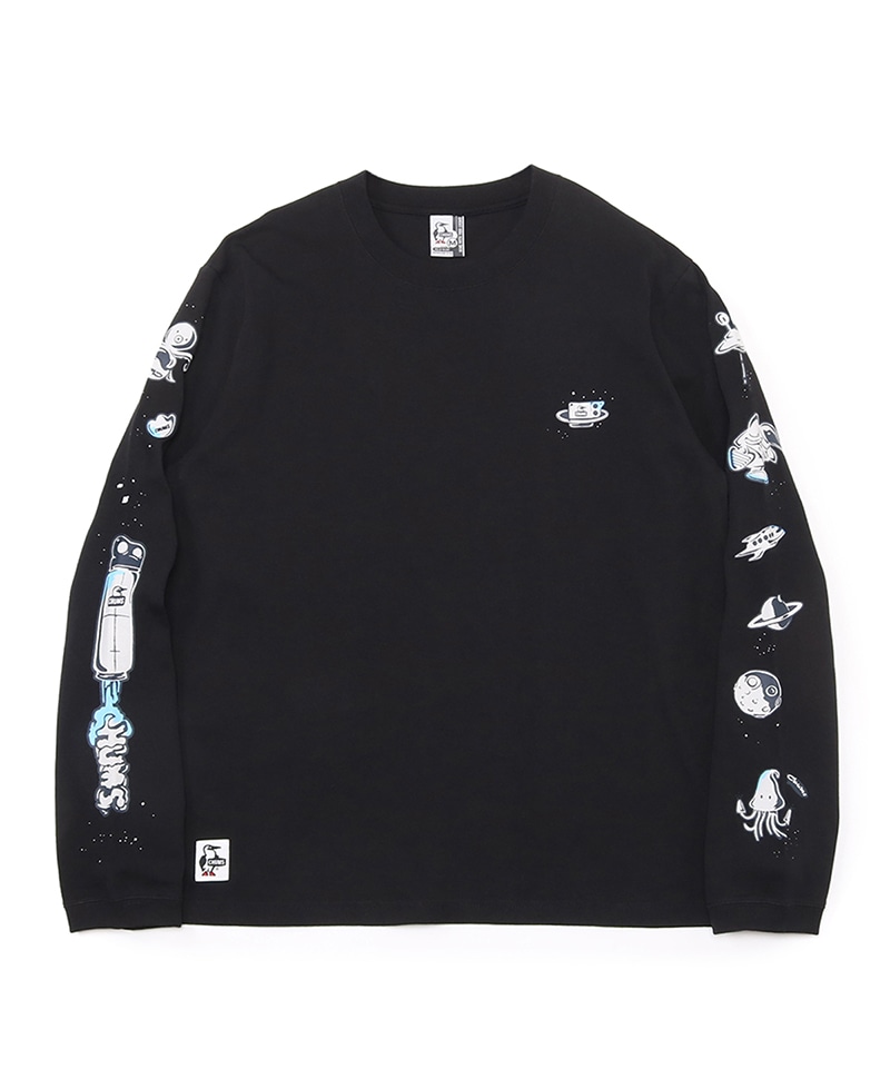 Space Adventure Brushed L/S T-Shirt(スペースアドベンチャーブラッシュドロングスリーブTシャツ(ロンT/ロングTシャツ))