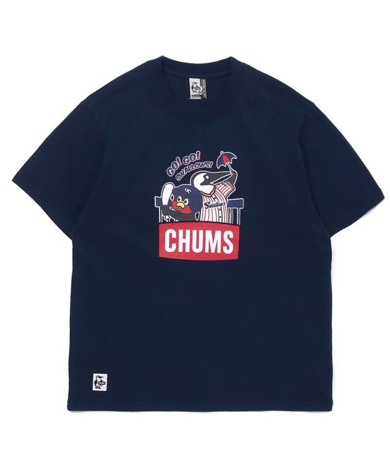 【CHUMS ONLINE SHOP限定】スワローズxCHUMS 2024 T-shirt(【CHUMS ONLINE SHOP限定】スワローズ×チャムス 2024 Tシャツ(トップス/Tシャツ))